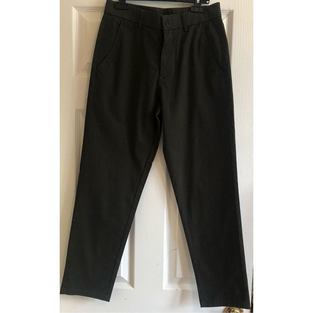 Plaid & Plain Slim Fit Pants Size 27 X 28